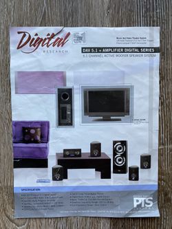 AMPLIFIER Speakers OPEN BOX NEW