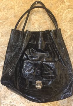 Large Italian leather purse (Guidi)