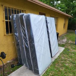 NEW TWIN MATTRESS AND BOX SPRING -- Also Available In All Sizes.