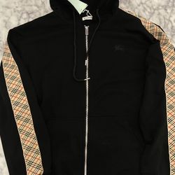 Black Burberry Hoodie 