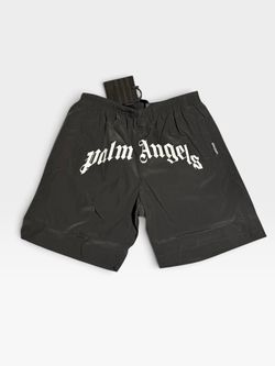Palm Angels Logo Swim Shorts