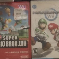 2 Mario Wii Games 