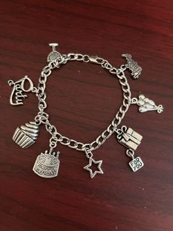 Happy Birthday Charm Bracelet 