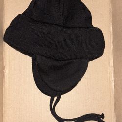 Winter Cap / Beanie With Earflap Covering & Strings Adjustability