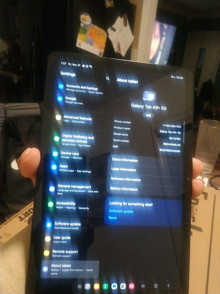 Samsung Galaxy tab A9+ 5G Unlocked 