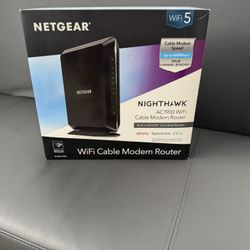 NETGEAR Nighthawk Wifi  Cable Modem Router