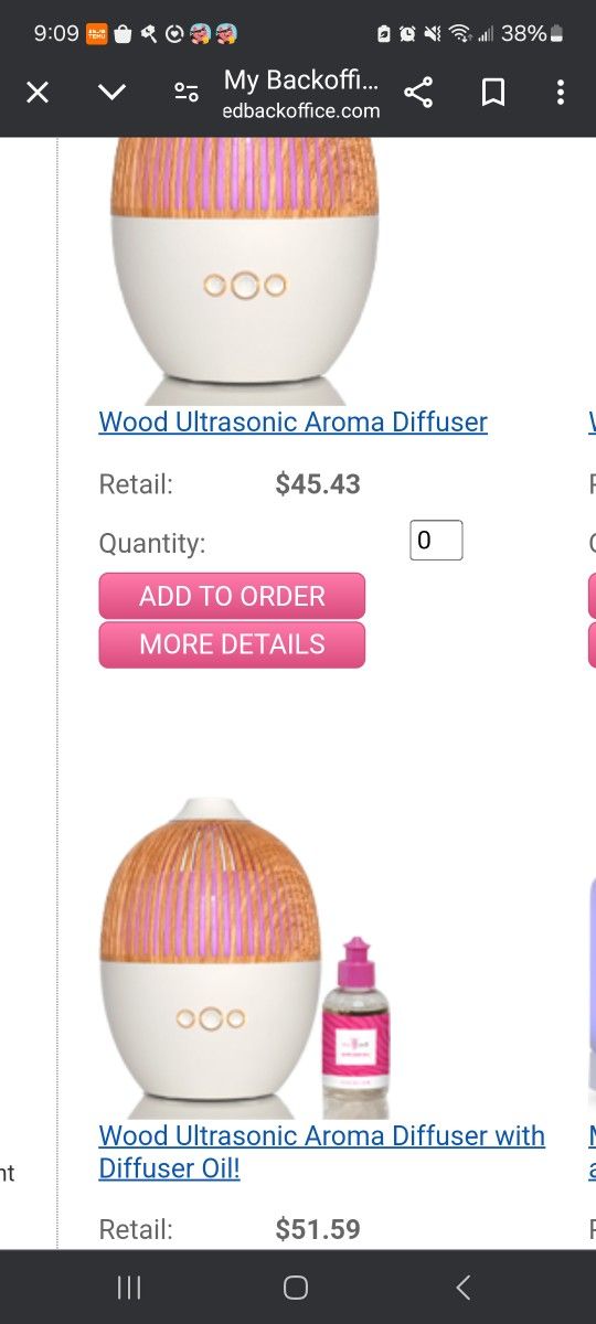 Wood Ultrasonic Aroma Diffuser