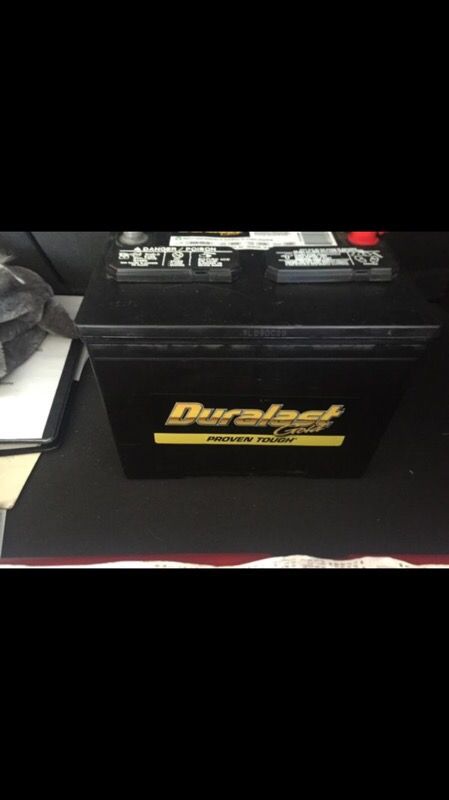 Duralast car battery part no. 24S-DLG