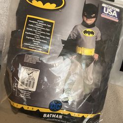 Halloween Costume Kids Batman Size 1-2 Years