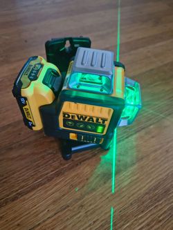 360 DeWalt battery laser level DW089