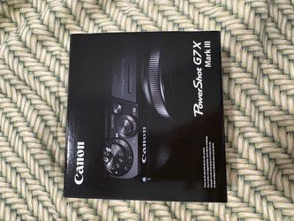 Canon Power Shot G7X Mark III