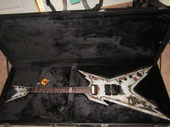Dean Dimebag Razorback Signature Guitar with Rust Finish!
