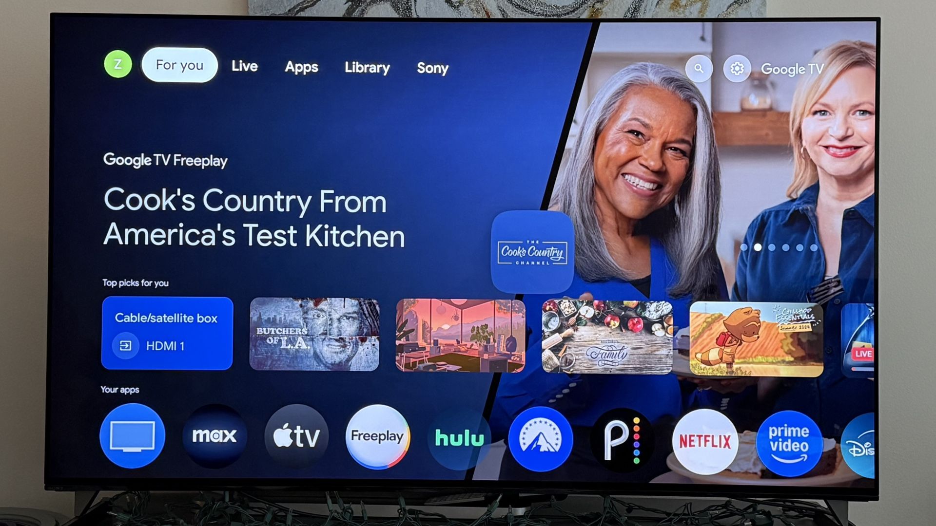 55” Flatscreen TV