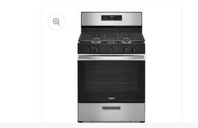 Whirlpool WFG505M0MS 5.1 Cu. Ft. Freestanding Gas Range With Edge To Edge Cooktop