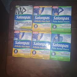 Variety Of Salonpas Patches For Pain Relief