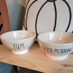 Pair of Rae Dunn Bowls - New
