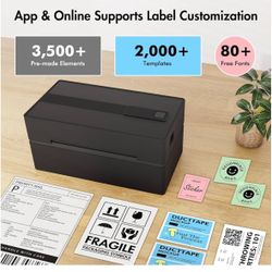 brand new Bluetooth Thermal Shipping Label Printer