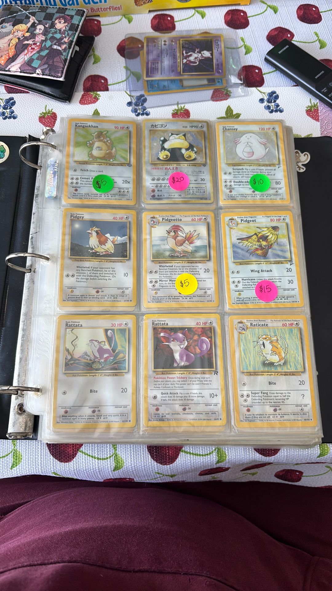Pokemon 1999 Cards