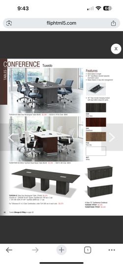 Conference tables