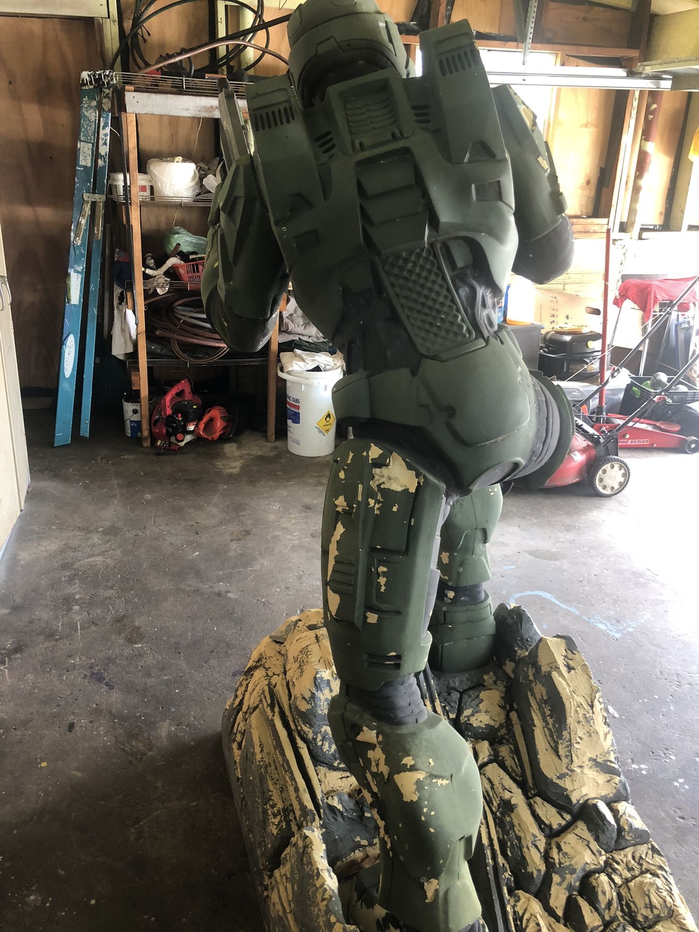 Master Chief Life Size Statue