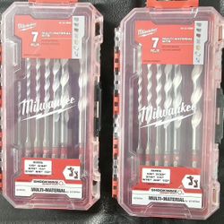 Milwaukee Milti Matirial Bit Set (Each) 