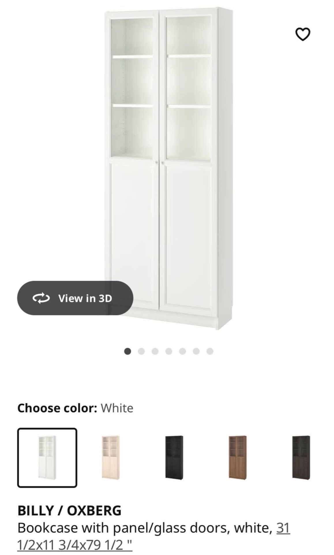 Tall white Kitchen Pantry Cabinet