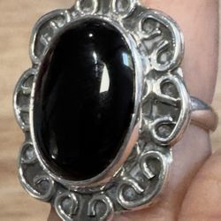 Beautiful 925 Mexican Silver Taxco Ring