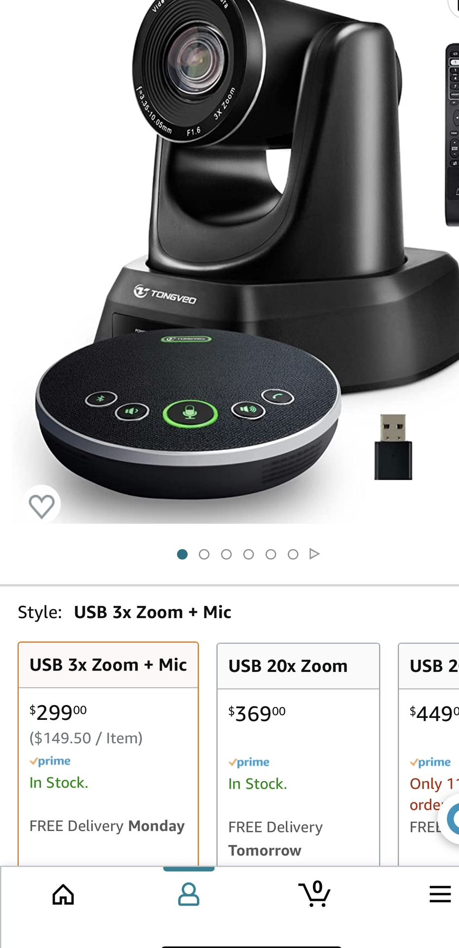 bluetooth camera for zoom meetings