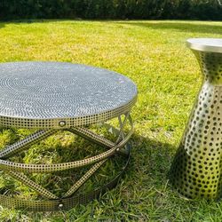 Coffee Table and drink table mesas living room sala