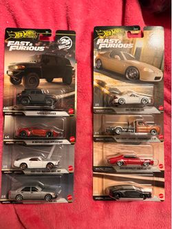 Fast & Furious Hot Wheels Set