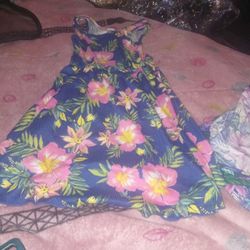 Little Girl Hawaiian Summer Dress