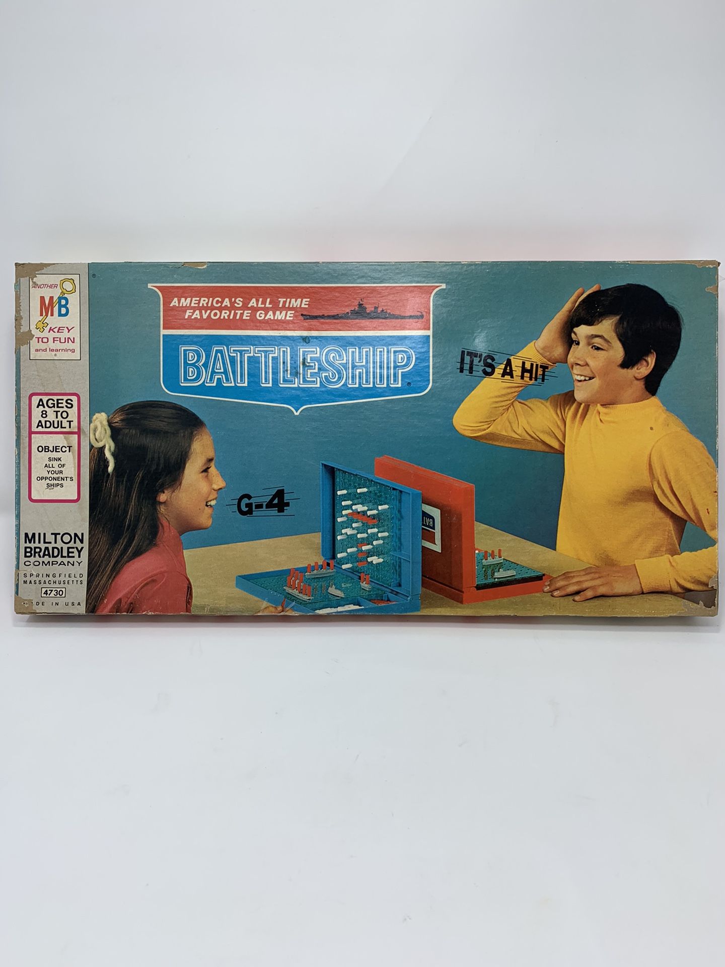 1971 Battleship Board Game by Milton Bradley Complete in Good Conditio