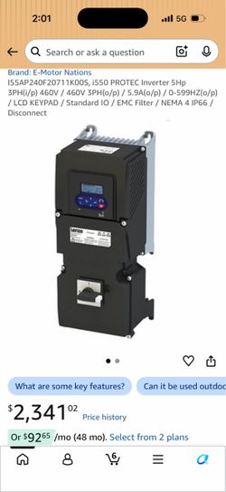 Lenze i550 protec frequency inverter