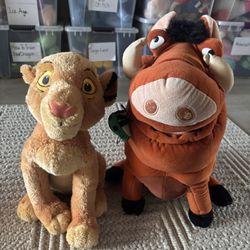 17”/14” 2 PCs Lion King Stuffed Animal Set (individual prices available)