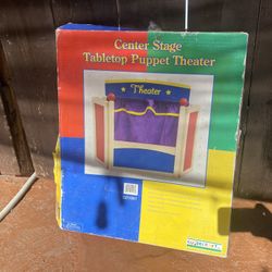 Kids Puppet Theater Tabletop