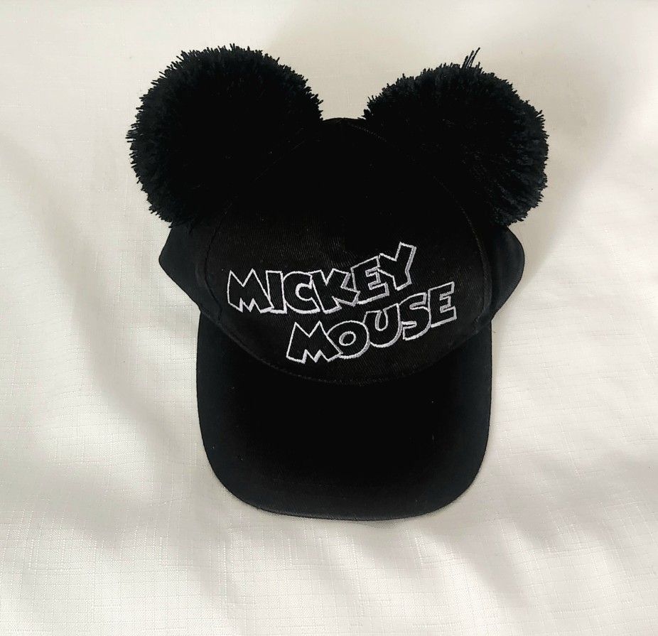 Disney Tokyo Resort store Rare Exclusive Ears Hat Black CAP Mickey