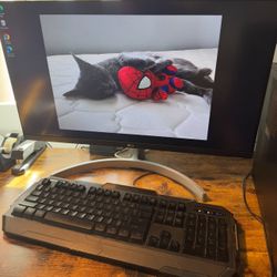 LG Desktop With HP PC