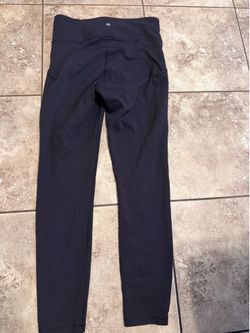Lululemon  black leggings  size 8