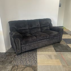 New Black Sofa 