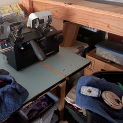 Locksmith Equipment Business Closing For Machines All New And All The Equipment You Need To Do R E K E Y I N G Garage Full Of Stuff Everything You See