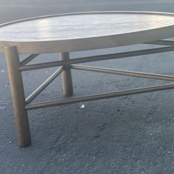 Contemporary Oval Coffee Table - Must Go