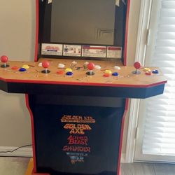 Arcade One Up Golden Axe Super Clean 