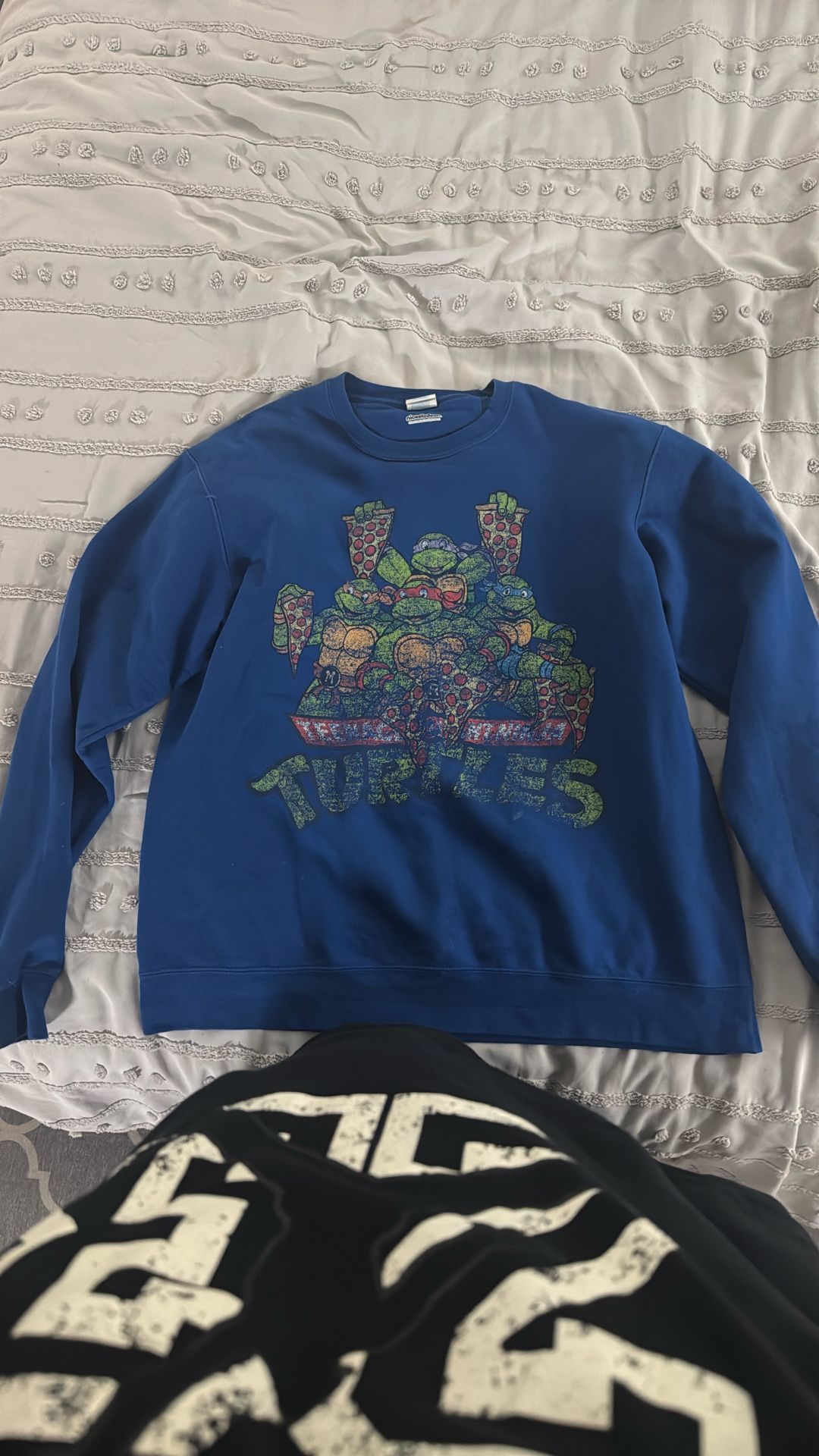 Mens Teenage mutant ninja turtle blue Sweatshirt