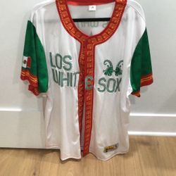 Limited quantity Mexico White Sox’s Jersey  Size XL