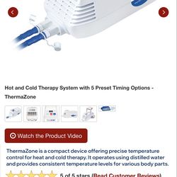 Therma zone hot/cold therapy system