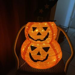 Halloween Lighted Decoration  Pumpkin
