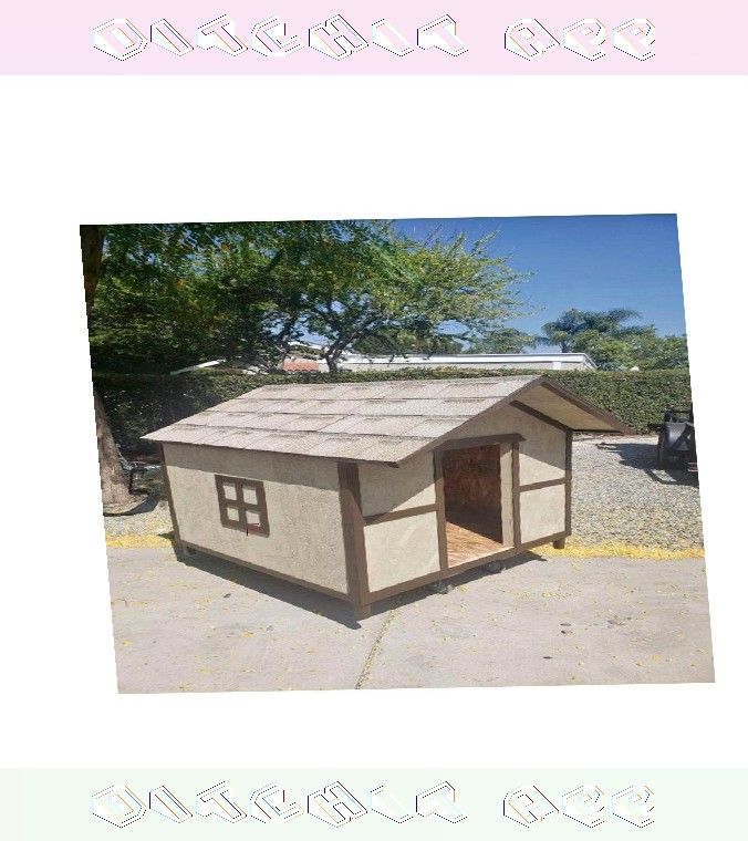 product myself Outside Pet Houses - Strong Homes for Happy Animals