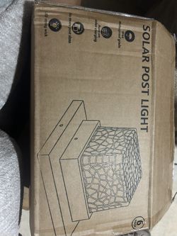 Solar Post Light