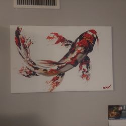 Canvas wall art