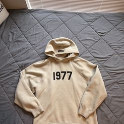 essentials knit hoodie